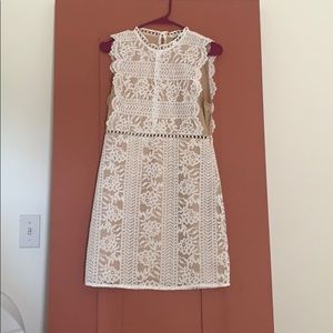 White Lace Bridal Style Dress